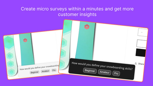 Userpulse: Micro surveys