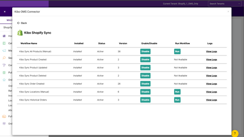 Kibo Order Management