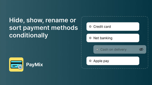 Payment Customization: PayMix