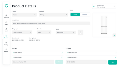 Gepard PIM & Feeds Automation