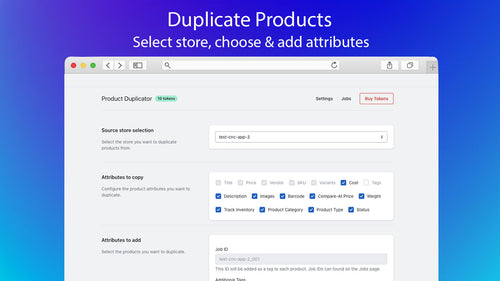 CarbonCopy: Duplicate Products