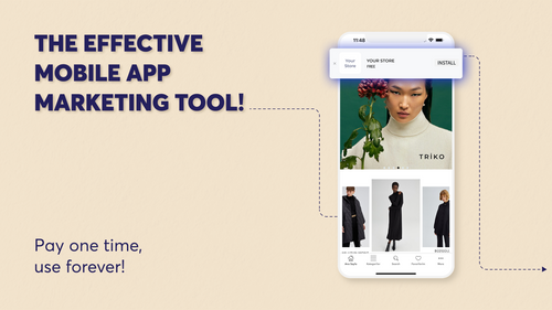 Mobile App Banner ‑ Shopney