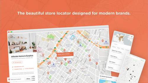 Closeby ‑ Store Locator