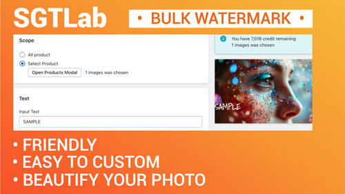 Bulk Watermark SGTLab