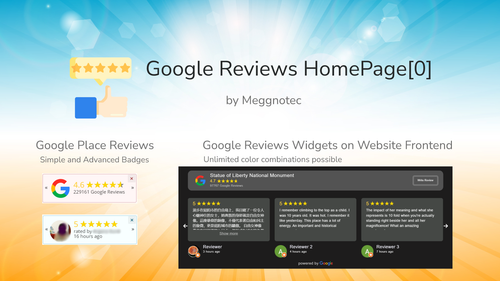 Google Reviews & Trust Seal HP