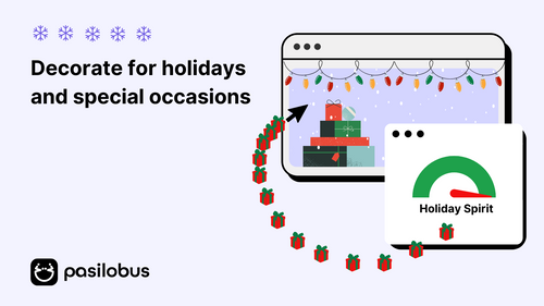 Holiday Decors ‑ Pasilobus