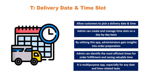 T: Delivery Date & Time Slot