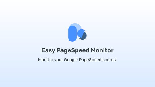 Easy PageSpeed Monitor