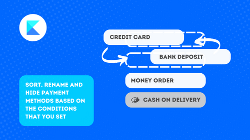 Kip: Sort Hide Payment Methods