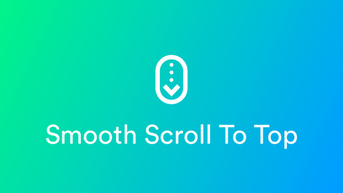 RT: Smooth Scroll To Top