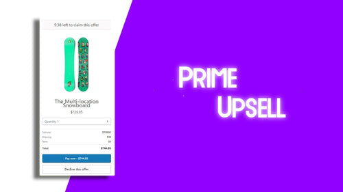 Prime Upsell