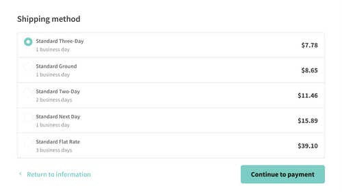 In‑Cart Rating & Fulfillment