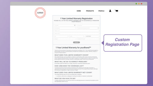 Warranty Registration | Profit