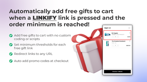 LINKIFY ‑ Free Gift With Link