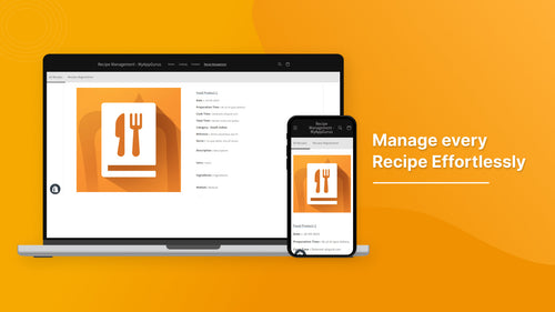 Recipe Management‑MyAppGurus