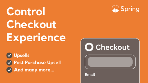 Spring Checkout Customizer