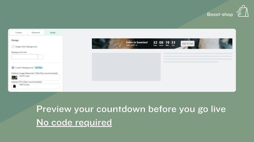 Boost Shop: Countdown Timer
