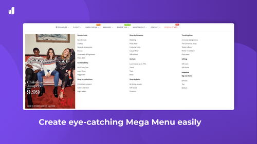 qikify Mega Menu & Navigation