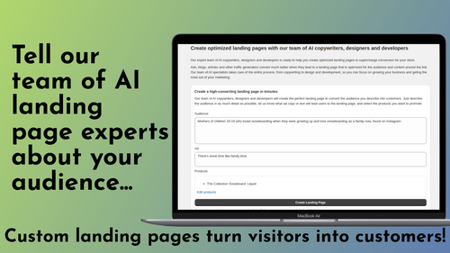 PageCraft ‑ AI Landing Pages