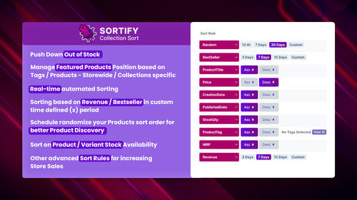 Sortify ‑ Collection Sort