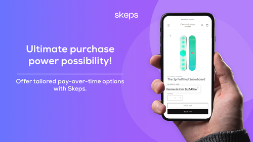 Skeps Pay‑Over‑Time Messaging