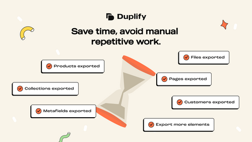 Duplify ‑ Duplicate Your Store