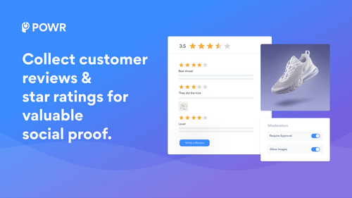 POWR: Reviews + Star Ratings