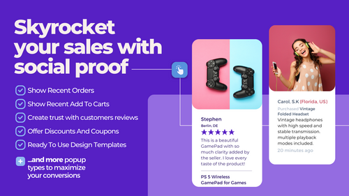 Popify ‑ Social Proof SalesPop