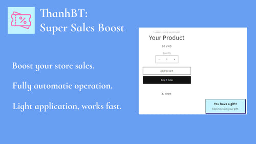 ThanhBT: Super Sales Boost