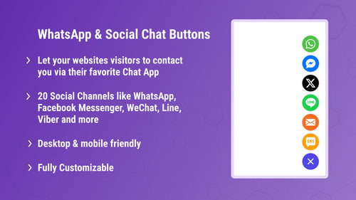 QChat: WhatsApp & Chat Buttons