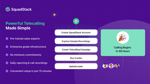 SquadStack ‑ Telemarketing App