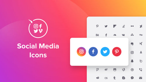 Social Media Icons by Elfsight