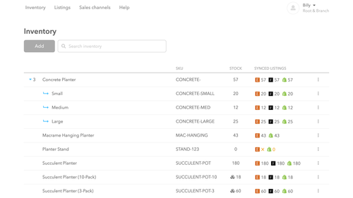 Trunk ‑ Stock Sync & Bundling