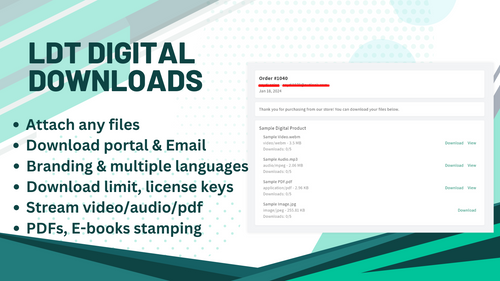 LDT Digital Downloads