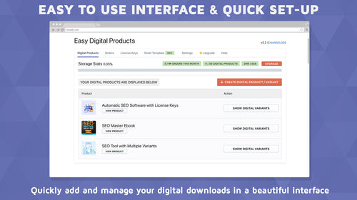 EDP ‑ Easy Digital Products