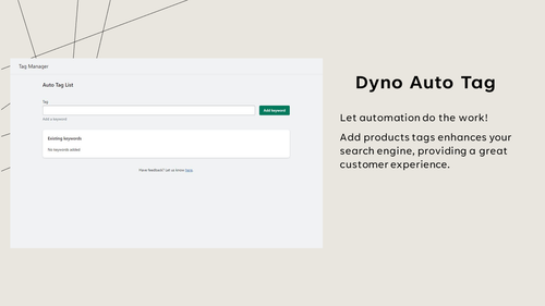 Dyno Auto Tag