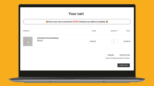 Ecom Cart Countdown Timer