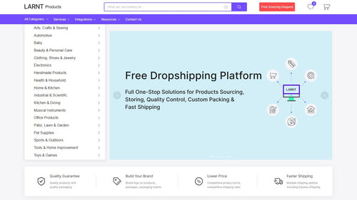 LARNT: Branding & Dropshipping