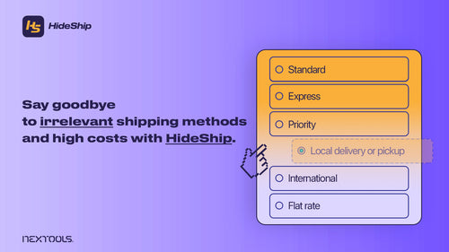 HideShip:Hide Shipping Methods