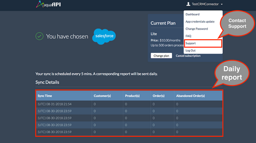 AquaAPI Cloud Connector