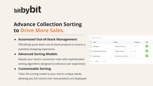 bitAI: Advance Sort Collection