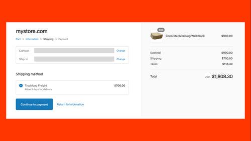 Distance Based Shipping Rates