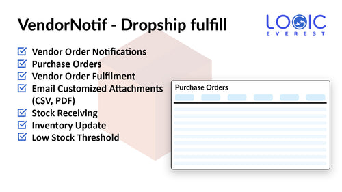 Vendor Notify ‑ Order Export