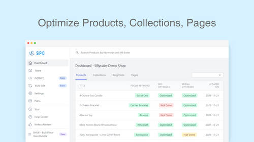SPO ‑ SEO Product Optimizer