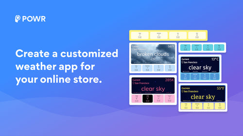 POWR: Live Weather Forecast