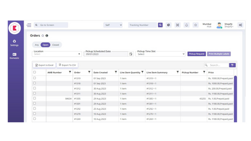 Softpal Shipment App