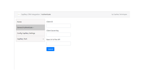 Capillary CRM Integration