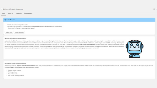 Digiware AI Products Recommend