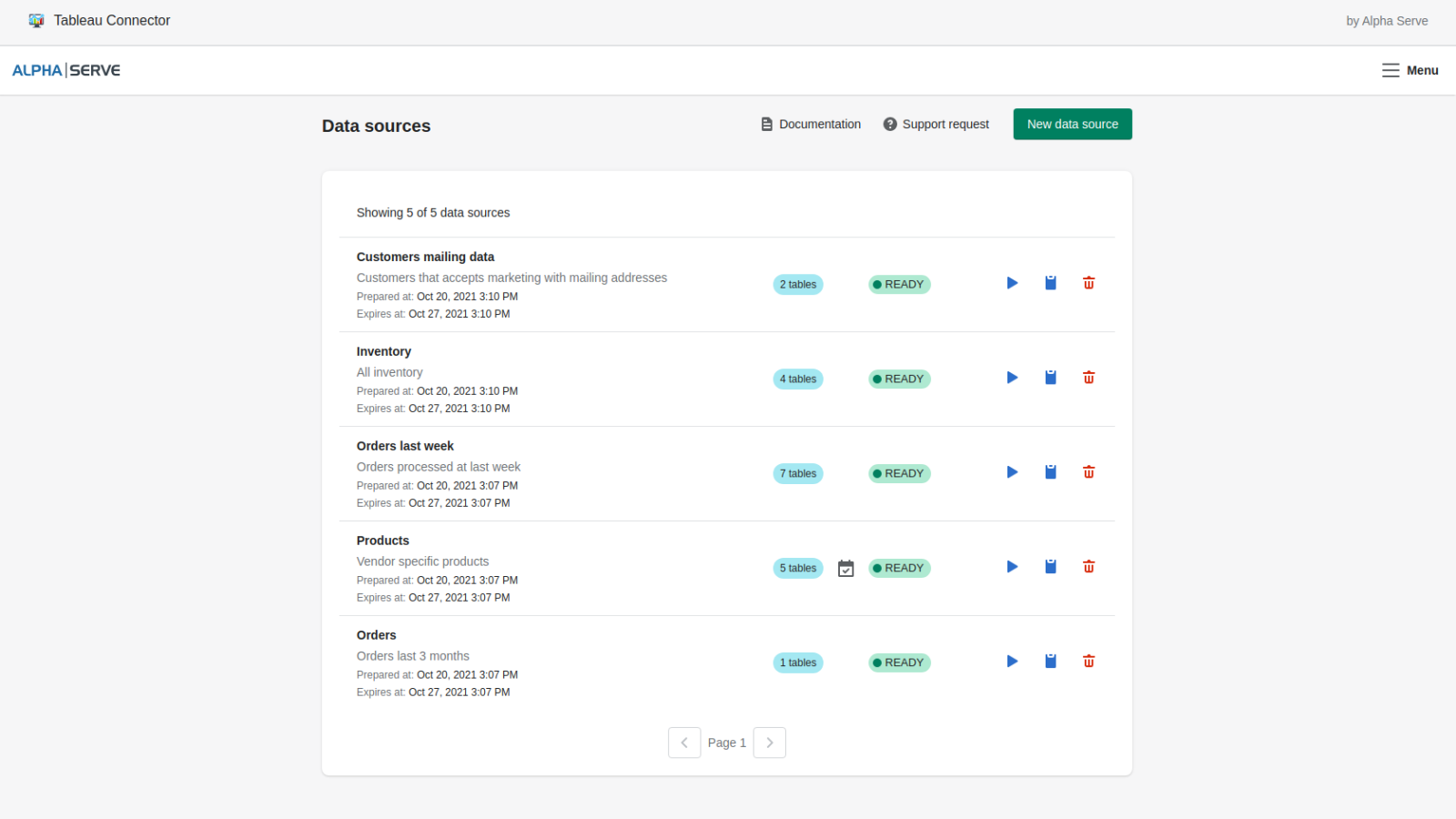 Alpha Tableau Alpha Serve Tableau Connector – TakeYourApp
