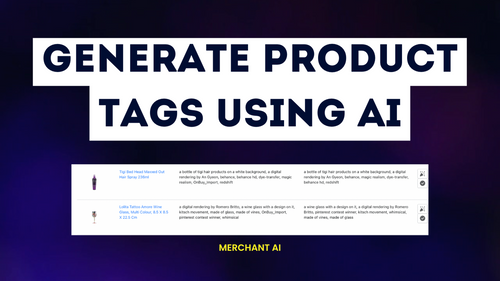 Product Tags SEO Generator Ai